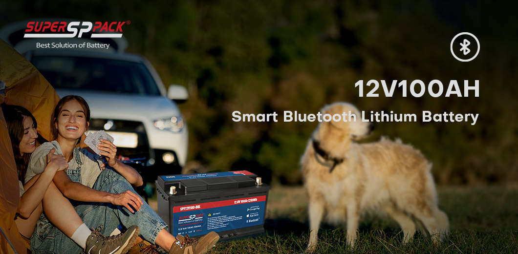 Inteligentna bateria litowa Bluetooth 12V100Ah