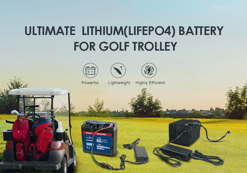 Superpack 12 V litowa bateria do wózka golfowego