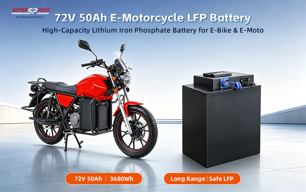 72V 50Ah IoT GPS LiFePO4 Battery for E‑Motorcycle 72V 50Ah IoT GPS LiFePO4 Battery for E‑Motorcycle