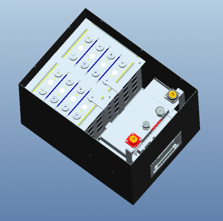 Akumulator LiFePO4 25,6V105Ah do płuczek, zamiatarek, płuczek itp. 