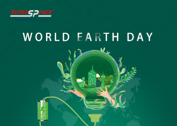 Idź na zielony światowy dzień ziemi! z baterią superpack lifepo4!
